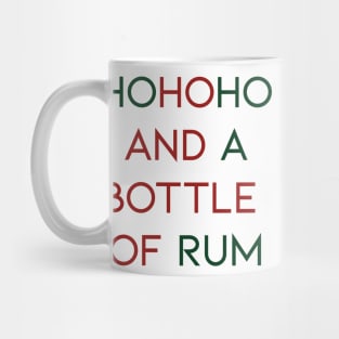 HoHoHo and a Bottle of Rum Mug